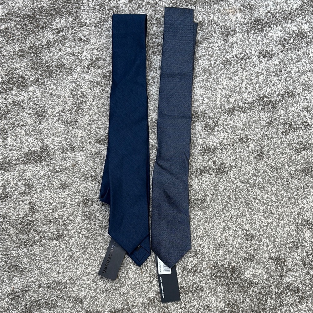 J.Lindeberg Classic Tie, set of 2, NWT, perfect condition, just needs an iron!